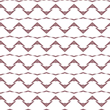 Geometrik süslemeli vektör deseni. Kusursuz tasarım dokusu.