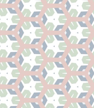 Geometrik süslemeli vektör deseni. Kusursuz tasarım dokusu. 