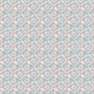 geometrik şekil tasarımlı kusursuz desen