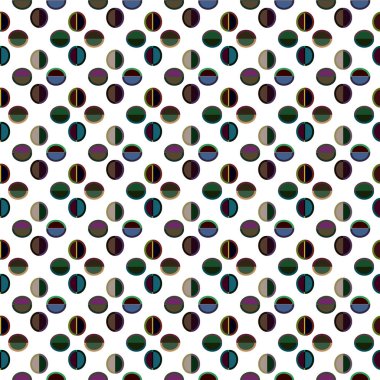 Soyut geometrik şablonun vektör çizimi