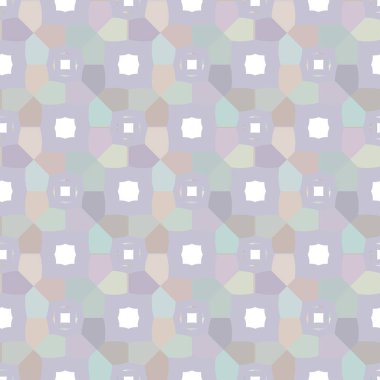 Geometrik süslemeli vektör deseni. Kusursuz tasarım dokusu.