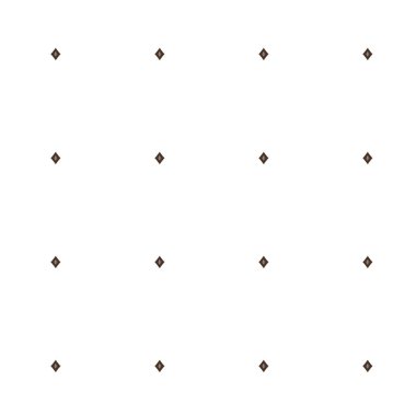 Geometrik süslemeli vektör deseni. Kusursuz tasarım