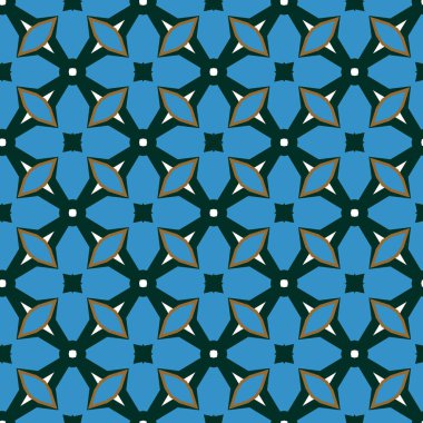 Soyut geometrik şablonun vektör çizimi