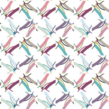 geometrik şekil tasarımlı kusursuz desen