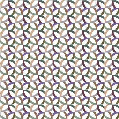 geometrik şekilli kusursuz desen