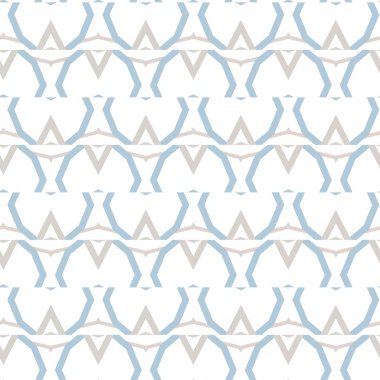 Geometrik süslemeli vektör deseni. Kusursuz tasarım dokusu. 