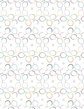 Soyut geometrik şablonun vektör çizimi