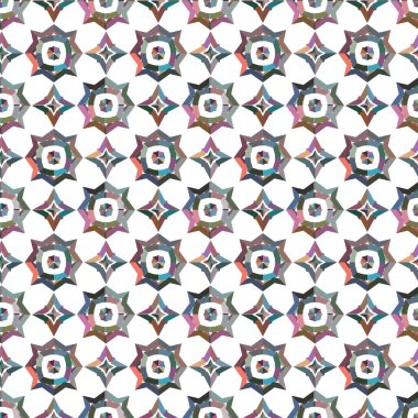 Kusursuz şablon arkaplan, soyut vektör çizimi 