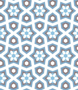 Soyut geometrik dikişsiz desen. Duvar kağıtları, arkaplan, yüzey dokuları için vektör çizimi 