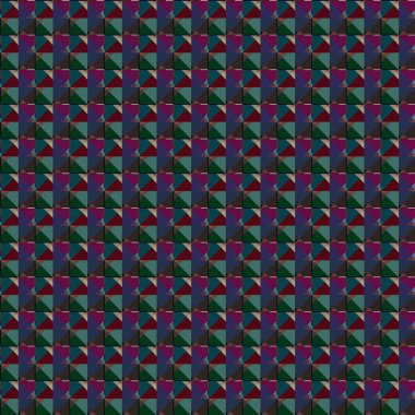 geometrik şekil tasarımlı kusursuz desen