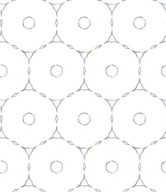 geometrik şekil tasarımlı kusursuz desen