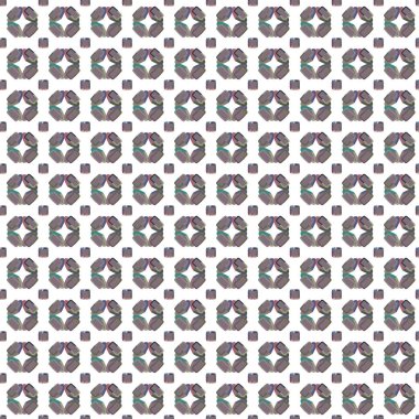 Geometrik süslemeli vektör deseni. Kusursuz tasarım dokusu.