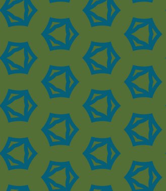 Geometrik süslemeli vektör deseni. Kusursuz tasarım dokusu.