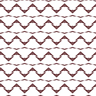 Geometrik süslemeli vektör deseni. Kusursuz tasarım dokusu.