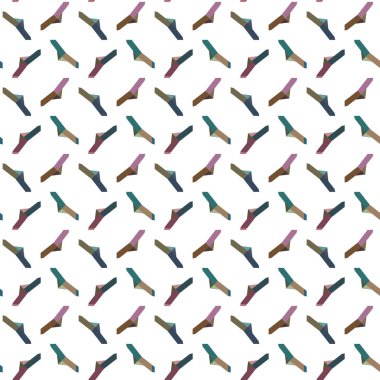 geometrik şekil tasarımlı kusursuz desen