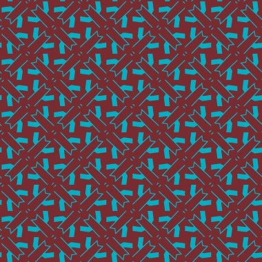 Soyut geometrik şekilli kusursuz desen