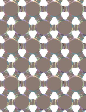 Soyut geometrik şablonun vektör çizimi