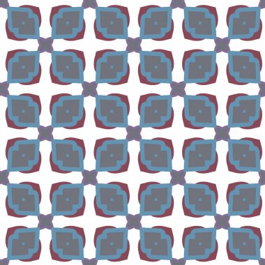 geometrik şekil tasarımlı kusursuz desen