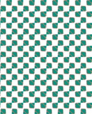 Geometrik süslemeli vektör deseni. Kusursuz tasarım dokusu.