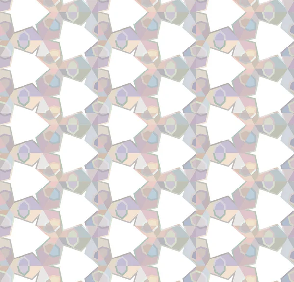 Bezešvé Vzor Barevné Trojúhelníky — Stockový vektor