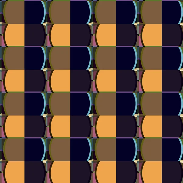 Abstrakt Geometriskt Sömlöst Mönster Vektor Illustration För Tapeter Bakgrund Ytstrukturer — Stock vektor
