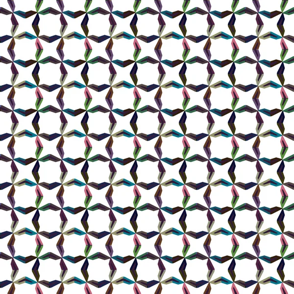 Abstrakte Textur Farbiges Webmuster Retro Karierter Hintergrund Geometrische Karierte Illustration — Stockvektor