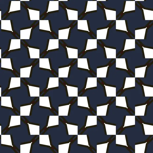 Naadloos Patroon Met Geometrische Vorm — Stockvector