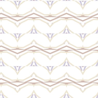Geometrik süslemeli vektör deseni. Kusursuz tasarım dokusu.