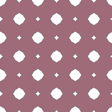 Geometrik süslemeli vektör deseni. Kusursuz tasarım dokusu.