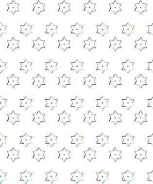 Soyut geometrik şekilli kusursuz desen