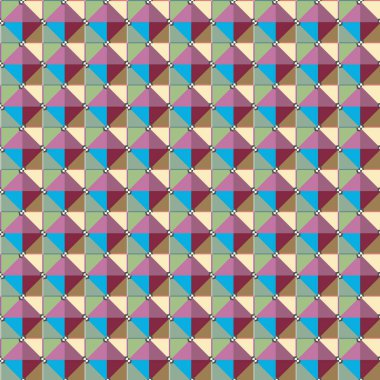 Soyut geometrik şekilli kusursuz desen