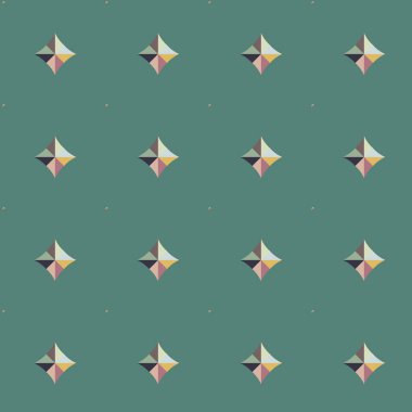 Soyut geometrik şablonun vektör çizimi