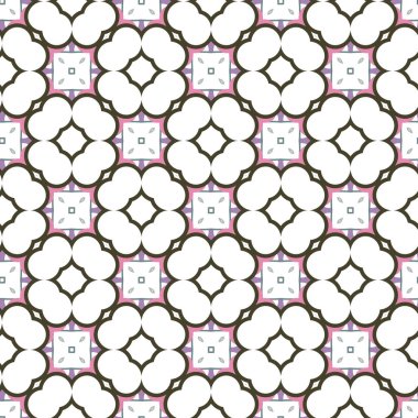 Soyut geometrik dikişsiz desen. Duvar kağıtları, arkaplan, yüzey dokuları için vektör çizimi 