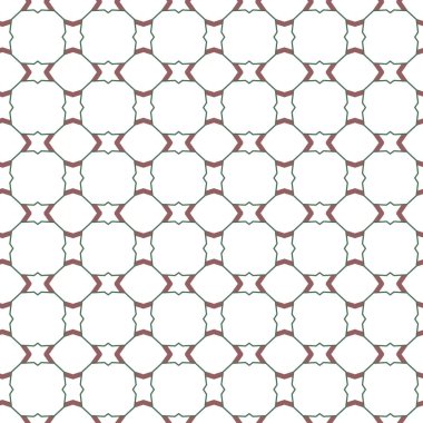 Soyut geometrik dikişsiz desen. Duvar kağıtları, arkaplanlar, yüzey dokuları için vektör çizimi 
