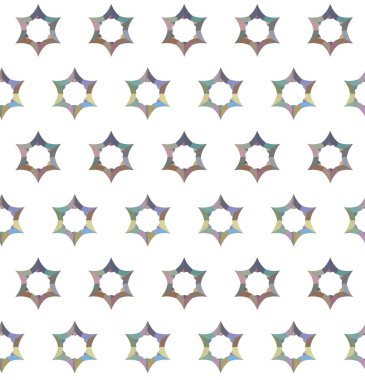 Soyut geometrik dikişsiz desen. Duvar kağıtları, arkaplanlar, yüzey dokuları için vektör çizimi 