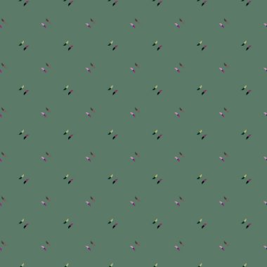 Geometrik süslemeli vektör deseni. Kusursuz tasarım dokusu.