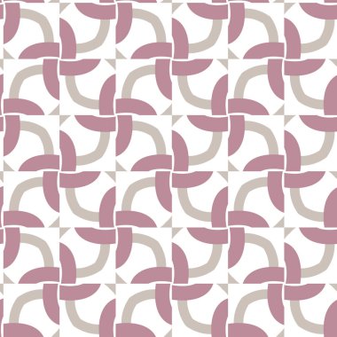 geometrik şekil tasarımlı kusursuz desen