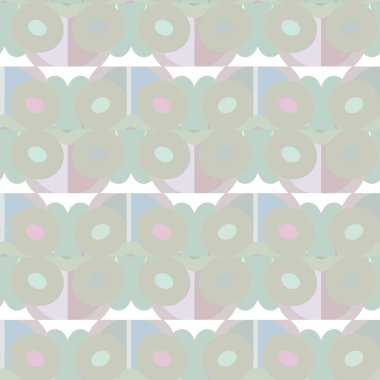 Soyut geometrik dikişsiz desen. Duvar kağıtları, arkaplan, yüzey dokuları için vektör çizimi 