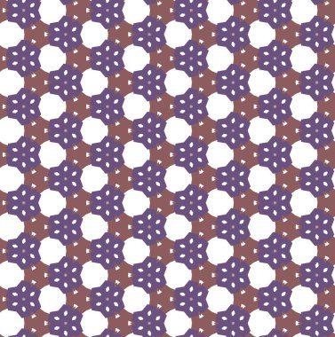 geometrik süslemenin kusursuz deseni