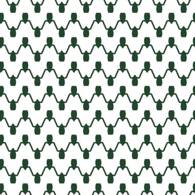 Modern geometrik vektör tasarımı, kusursuz desen çizimi