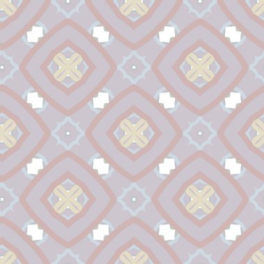 geometrik elementlerle kusursuz arkaplan, vektör illüstrasyonu 