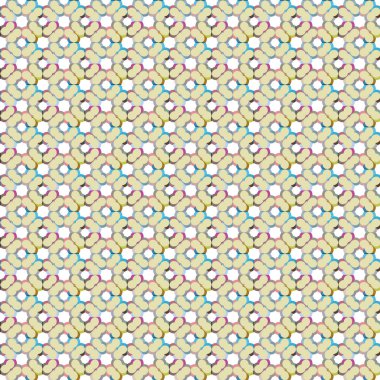 geometrik şekil tasarımlı kusursuz desen