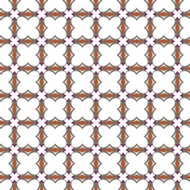 Modern geometrik vektör tasarımı, kusursuz desen çizimi