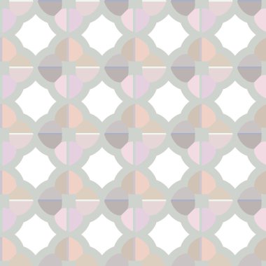 geometrik şekil tasarımlı kusursuz desen