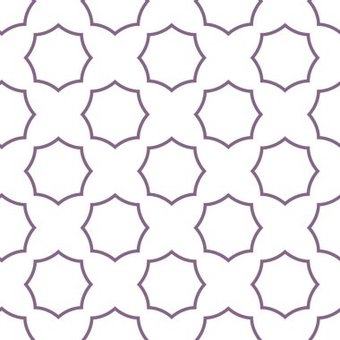 farklı geometrik şekillere sahip soyut, pürüzsüz desensiz vektör çizimi