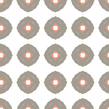 Geometrik süslemeli vektör deseni. Kusursuz tasarım dokusu. 