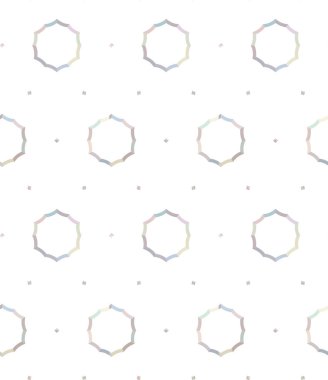 geometrik şekil tasarımlı kusursuz desen