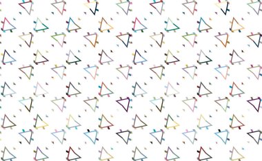 Soyut geometrik dikişsiz desen. Duvar kağıtları, arkaplan, yüzey dokuları için vektör çizimi 
