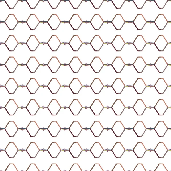 Nahtloses Muster Mit Geometrischer Formgebung — Stockvektor