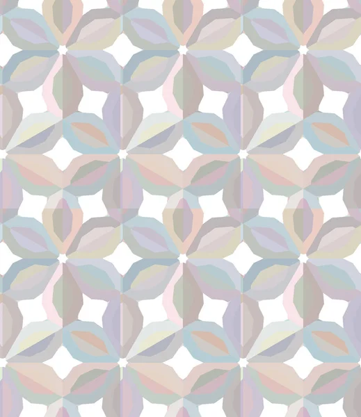 Nahtloser Hintergrund Mit Geometrischen Elementen Vektorillustration — Stockvektor